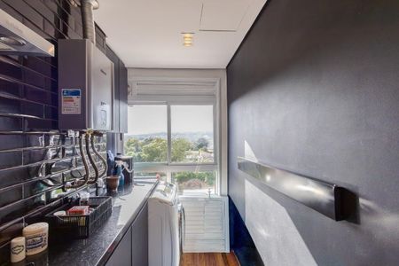Cozinha de apartamento para alugar com 1 quarto, 55m² em Tristeza, Porto Alegre