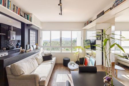 Sala de apartamento para alugar com 1 quarto, 55m² em Tristeza, Porto Alegre