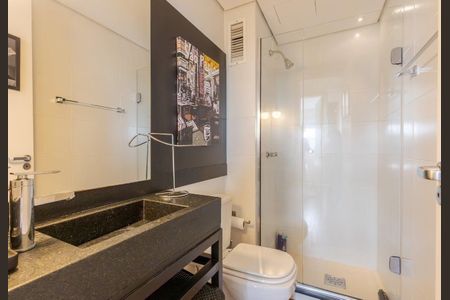 Apartamento para alugar com 55m², 1 quarto e 1 vaga Apartamento para alugar com 55m², 1 quarto e 1 vagaBanheiro 2