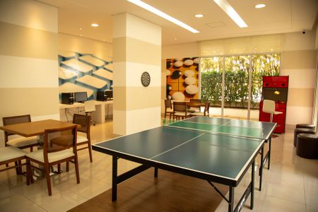 Apartamento à venda com 51m², 1 quarto e 1 vagaSalão de jogos