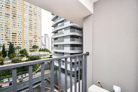 Studio à venda com 26m², 1 quarto e sem vaga Studio à venda com 26m², 1 quarto e sem vagavaranda Sala de estar