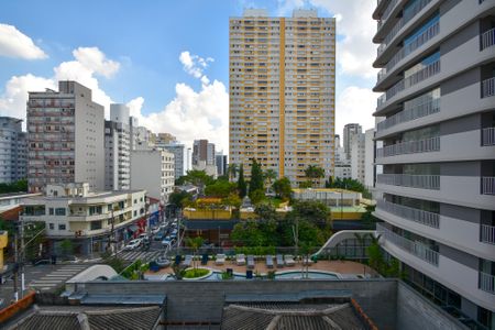 Studio à venda com 26m², 1 quarto e sem vaga Studio à venda com 26m², 1 quarto e sem vagavista varanda Sala de estar