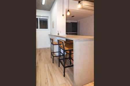 Studio à venda com 35m², 0 quarto e 1 vaga Studio à venda com 35m², 0 quarto e 1 vagaStudio cozinha