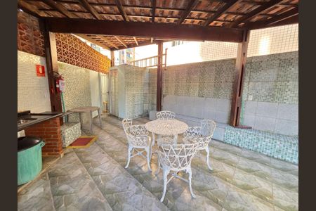 Área comum - Churrasqueira de apartamento para alugar com 2 quartos, 65m² em Guilhermina, Praia Grande