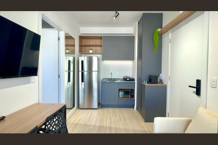 Studio para alugar com 27m², 1 quarto e sem vagaSala