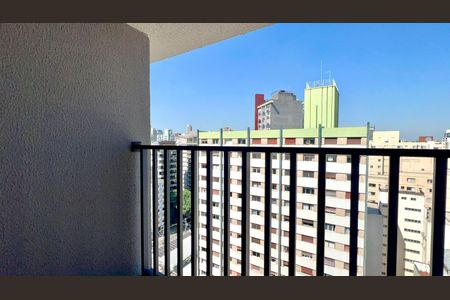 Studio para alugar com 27m², 1 quarto e sem vagaVaranda