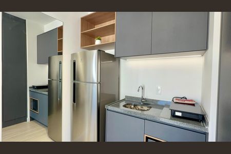 Studio para alugar com 27m², 1 quarto e sem vagaCozinha