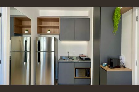 Studio para alugar com 27m², 1 quarto e sem vagaCozinha