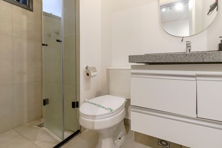 Studio à venda com 24m², 1 quarto e sem vaga Studio à venda com 24m², 1 quarto e sem vagaBanheiro