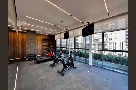 Studio à venda com 24m², 1 quarto e sem vagaAcademia