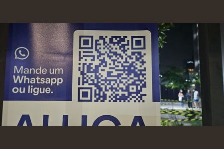 Apartamento para alugar com 42m², 1 quarto e sem vaga Apartamento para alugar com 42m², 1 quarto e sem vagaPlaca instalada na fachada do condômino - Código da placa: MVJT-808
