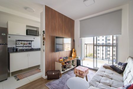 Sala de apartamento à venda com 2 quartos, 56m² em Bonfim, Campinas