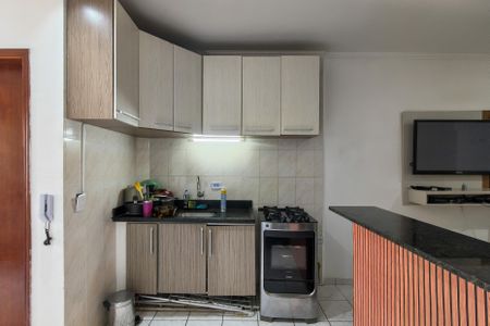 Cozinha  de apartamento para alugar com 0 quarto, 58m² em Guilhermina, Praia Grande