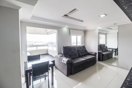 Sala  de apartamento para alugar com 3 quartos, 74m² em Tamboré, Barueri
