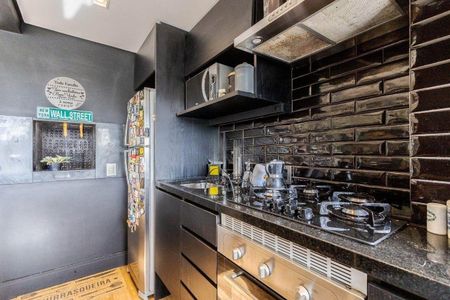 Cozinha de apartamento para alugar com 1 quarto, 55m² em Tristeza, Porto Alegre