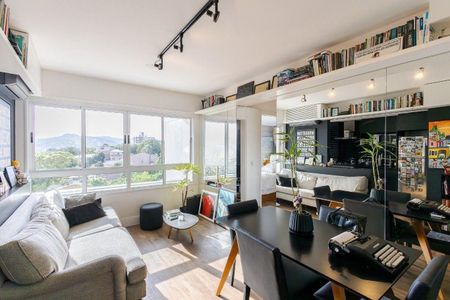 Sala de apartamento para alugar com 1 quarto, 55m² em Tristeza, Porto Alegre