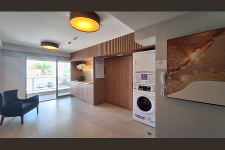 Apartamento à venda com 28m², 1 quarto e sem vaga Apartamento à venda com 28m², 1 quarto e sem vagaLavanderia