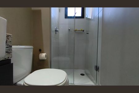 Banheiro de kitnet/studio à venda com 1 quarto, 23m² em Vila Mariana, São Paulo
