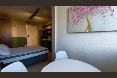 Studio à venda com 23m², 1 quarto e sem vagaVaranda