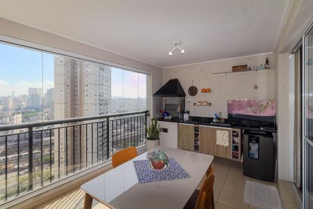 Varanda gourmet de apartamento à venda com 3 quartos, 96m² em Jardim Independência (são Paulo), São Paulo