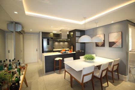Apartamento para alugar com 79m², 2 quartos e 2 vagasSala de Jantar