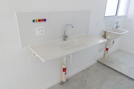 Apartamento para alugar com 40m², 2 quartos e 1 vagaCozinha e Área de Serviço