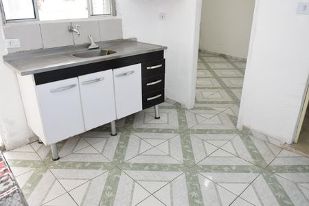 Cozinha de casa para alugar com 1 quarto, 45m² em Jardim Guaruja, Embu das Artes
