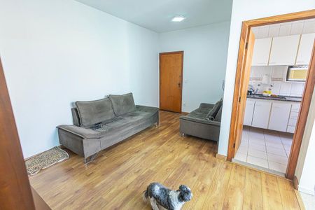 sala de apartamento à venda com 3 quartos, 90m² em Santa Branca, Belo Horizonte