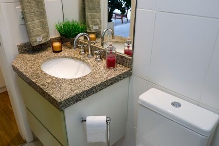 Apartamento à venda com 77m², 2 quartos e 1 vagaBanheiro
