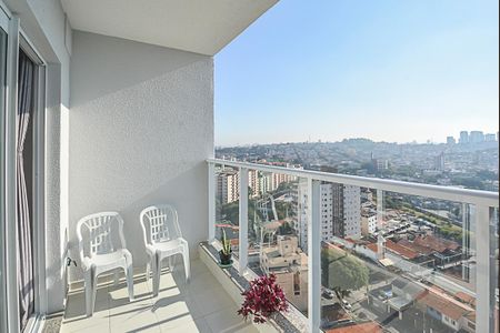 Sacada de apartamento à venda com 2 quartos, 58m² em Vila Camargo, São Bernardo do Campo