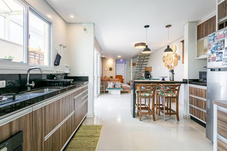 Cozinha de casa para alugar com 3 quartos, 130m² em Campeche, Florianópolis