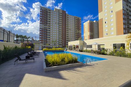 Apartamento para alugar com 47m², 2 quartos e 2 vagas Apartamento para alugar com 47m², 2 quartos e 2 vagasÁrea comum - Piscina