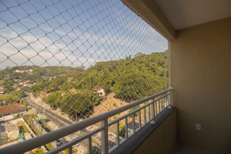 Varanda da Sala de apartamento para alugar com 2 quartos, 47m² em Rio do Ouro, São Gonçalo