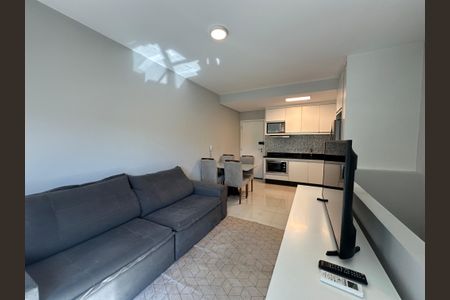 Sala de apartamento para alugar com 1 quarto, 45m² em Bethaville I, Barueri