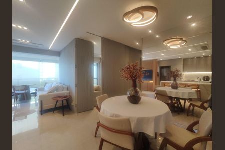 Sala de apartamento para alugar com 1 quarto, 84m² em Barra da Tijuca, Rio de Janeiro