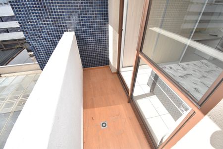 Studio para alugar com 28m², 1 quarto e sem vagaSacada do Studio