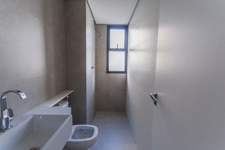 Banheiro da Suíte de apartamento para alugar com 3 quartos, 85m² em Santo Agostinho, Belo Horizonte