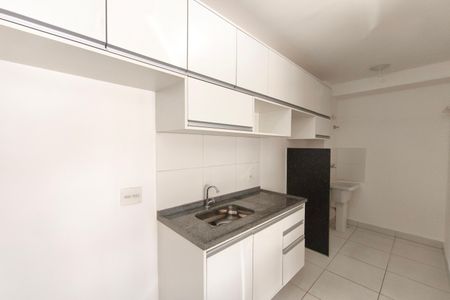 Cozinha de apartamento para alugar com 2 quartos, 46m² em Jardim Ipaussurama, Campinas