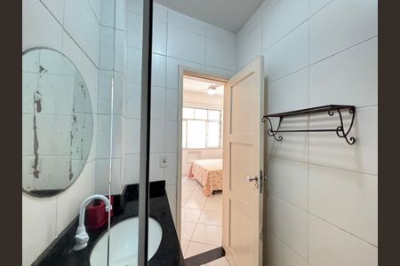 Suíte - banheiro de apartamento para alugar com 1 quarto, 34m² em Botafogo, Rio de Janeiro