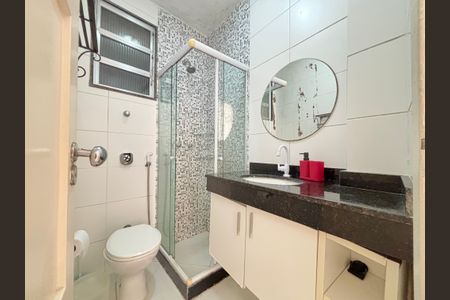 Suíte - banheiro de apartamento para alugar com 1 quarto, 34m² em Botafogo, Rio de Janeiro