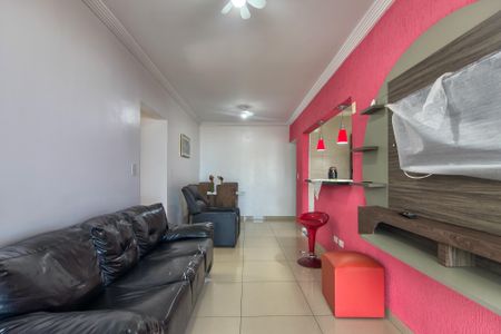 Sala de apartamento para alugar com 2 quartos, 99m² em Solemar, Praia Grande