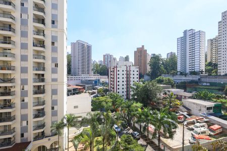 Vista da Suíte  de apartamento para alugar com 1 quarto, 43m² em Vila Morumbi, São Paulo
