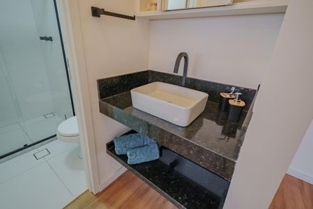 Apartamento à venda com 46m², 1 quarto e 1 vaga Apartamento à venda com 46m², 1 quarto e 1 vagaLavabo