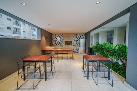 Apartamento à venda com 46m², 1 quarto e 1 vaga Apartamento à venda com 46m², 1 quarto e 1 vagaÁrea comum - Churrasqueira