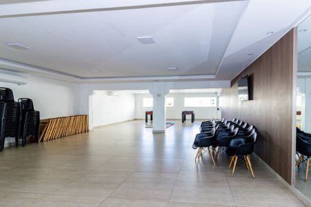 Apartamento para alugar com 44m², 2 quartos e 1 vagaÁrea comum - Salão de festas