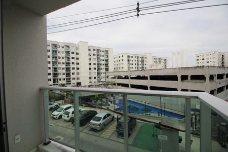 Sala - Varanda de apartamento para alugar com 2 quartos, 50m² em Pechincha, Rio de Janeiro