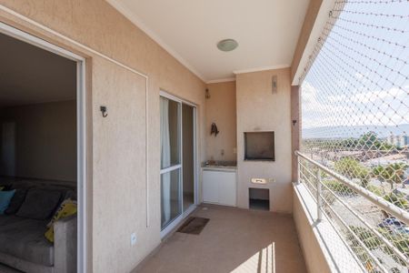 Varanda da Sala de apartamento para alugar com 2 quartos, 88m² em Vila Nossa Senhora das Gracas, Taubaté
