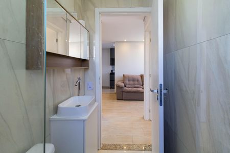 Apartamento à venda com 42m², 2 quartos e sem vaga Apartamento à venda com 42m², 2 quartos e sem vagaBanheiro