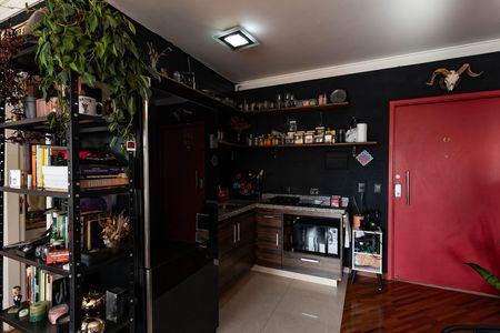 Cozinha de kitnet/studio para alugar com 1 quarto, 43m² em Barra Funda, São Paulo