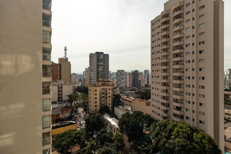 Vista da Varanda de kitnet/studio à venda com 1 quarto, 43m² em Barra Funda, São Paulo